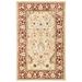 SAFAVIEH Persian Legend Adrian Floral Bordered Wool Area Rug Ivory/Rust 3 x 5