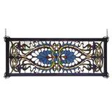 Meyda Tiffany 78104 Stained Glass Tiffany Window From The Transom Windows Collection -