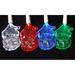 Sienna Lighting 20 Multi-Color Santa Claus LED Novelty Christmas Lights - 10 ft White Wire, Glass in Blue/Green/Red | 2.25 H x 1.75 W in | Wayfair