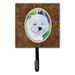 Caroline's Treasures Westie Leash Holder & Wall Hook Metal in Brown | 6.25 H x 4.25 W x 0.65 D in | Wayfair SS8002SH4