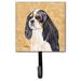 Caroline's Treasures Cavalier Spaniel Leash Holder & Wall Hook Metal in Brown | 6.25 H x 4.25 W x 0.65 D in | Wayfair SC9120SH4