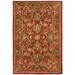 SAFAVIEH Antiquity Carmella Floral Bordered Wool Area Rug Red 2 x 3