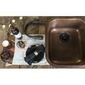 Sinkology Orwell Copper 32" Double Bowl Undermount Kitchen Sink Copper in Brown | 8 H x 18.5 D in | Wayfair SK205-32AC