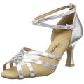 Diamant Latein 035-087-013 Damen Tanzschuhe - Standard & Latein, Silber (Silber), 42 EU (8 UK)