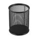 Unique Bargains School Home Office Cylinder Mesh Style Pen Ruler Holder Desk Organizer