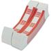 PAP-R PQP400500 Currency Straps 1000 / Box White Red