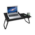 Atlantic Portable Laptop Tray Table with Adjustable Tilt Fits Laptops up to 17 Black