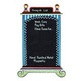 Golden Hill Studio 12 Hand Painted Whimsical Magnetic Refrigerator Door Children s Chalk Board