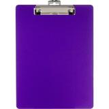 Officemate Recycled Plastic Clipboard Letter Size Purple (83064)