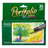 Crayola Portfolio Series Water-Soluble Oil Pastels 24-Colors