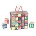 Melissa & Doug Wooden ABC-123 Blocks