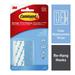 Command Refill Strips Clear Small 12 Strips/Pack