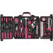 Apollo Precision Tools DT0204P 71-Piece Household Tool Kit Pink