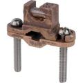 Halex 36910 Direct Burial Lay in Ground Clamp Bronze - Quantity 25