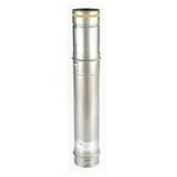 Noritz Tankless Water Heater Concentric Adjustable Straight Vent Pipe 16 In. Stainless Steel