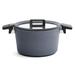 Frieling 5.25 qt. Aluminum Stock Pot w/ Lid Non Stick/Aluminum in Gray | 8 H x 13 W in | Wayfair W128-1CPI