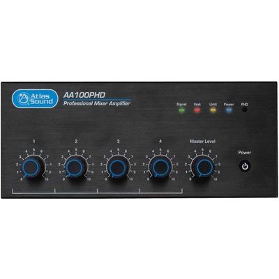 ATLAS Amp AA100PHD Mixer 4CH Input 100W