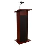 Oklahoma Sound Power Plus Floor Lectern | 46 H x 22 W x 17 D in | Wayfair 111PLS-MY/LWM-5