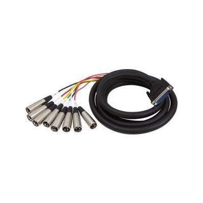 Hosa XLR Male to DSUB Cable - 9.9 Ft