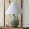 Scatchard Stoneware 19" High Celadon Green Accent Table Lamp