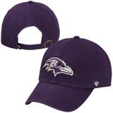 '47 Brand Baltimore Ravens Clean Up Adjustable Hat - Purple