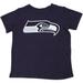 Seattle Seahawks Infant Team Logo T-Shirt - College Navy