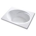 Carver Tubs 60" x 42" Drop in Soaking Bathtub Acrylic | 19 H x 60 W in | Wayfair SR6042 Soaker