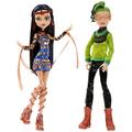 Mattel Monster High CHW60 - Dream Couple in Trouble, Cleo de Nile and Deuce Gorgon