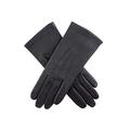 Dents Elizabeth Women's Silk Lined Leather Gloves NAVY 7.5