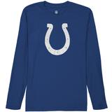 Indianapolis Colts Youth Team Logo Long Sleeve T-Shirt - Royal Blue