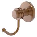 Allied Brass Mercury Wall Mounted Towel Hook Metal in Brown | 2 H x 5 W x 2.5 D in | Wayfair 920D-BBR