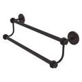 Allied Brass Satellite Orbit Two 24" Wall Mounted Towel Bar Metal in Brown | 5 H x 6 D in | Wayfair 7272T/24-VB