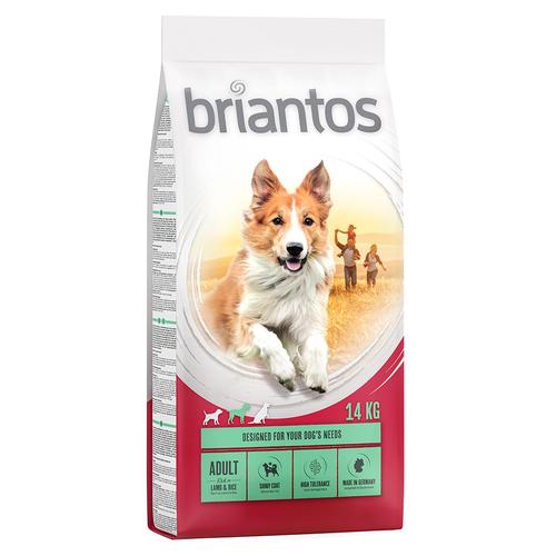 2 x 14kg Adult Lamm & Reis Briantos Hundefutter trocken