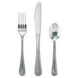 Update International Pearl Teaspoon Stainless Steel in Gray | 8.5" H x 1.88" W | Wayfair PL-810