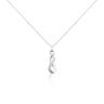 Collier Ayhan Argent Blanc Oxyde De Zirconium