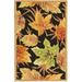 SAFAVIEH Chelsea Enric Floral Wool Area Rug Black 2 6 x 4