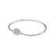 Pandora Icons Silver bracelet with clear cubic zirconia, 18