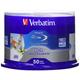 Verbatim 43812 25GB BD-R Blank Blu-Ray Disc - Blank Blu-Ray Discs (BD-R, 25GB, 405nm, Spindle, 50 Pieces)