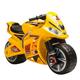 INJUSA - Winner XL Moto Ride-on Yellow Colour Recommended for Children +3 Years with Wide Wheels and Carrying Handle, Non Electric
