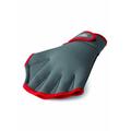 Speedo Unisex-Adult Swim Training Gloves Aquatic Fitness,Charcoal/Red