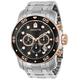 Invicta Men's 80036 Pro Diver Chronograph Black Dial Stainless Steel Watch