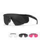 Wiley X │ Saber Advanced | Safety Glasses Men | Shooting Tactical Military Airsoft | Sport Sunglasses | Perfect for Running Biking Outdoor Hiking