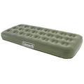 Coleman Airbed Comfort Bed Single, Camping Mat, Flocked Air Bed, Inflatable Air Mattress, Blow Up Bed, 188 x 82 x 22 cm,Green