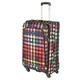 HIGHBURY - 4 Spinner Wheel Suitcase Trolley Case - Multi Coloured Box Design (28