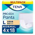 Multipack 4X TENA Pants Normal Large (900ml) 18 Pack Incontinence Protection