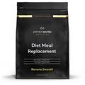 Protein Works - Diet Meal Replacement Shake - Nutrient Dense, High Protein Meal - Supports Weight Loss - Banana Smooth - 28 Meals - 2kg