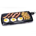 Presto 07030 Cool-Touch Electric Griddle, Aluminum, Black