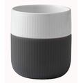 Royal Copenhagen Fluted Contrast Mug, Silicone, Anthracite, 330 ml