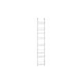 ClosetMaid 8 Tier Adjustable Rack 12" Wide, White, 195.5 cm x 13.2 cm x 30.5 cm