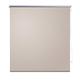 vidaXL Blackout Roller Blinds in Beige - 120 x 175 cm, Thermoplastic Coated for Insulation, Easy Install with Included Accessories for Wall or Ceiling Mounting, Pull Chain Operation